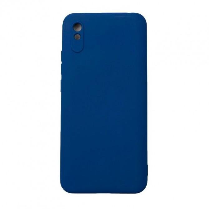 Чохол Original Soft Case Xiaomi Redmi 9a Темно Синій FULL