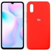 Чохол силіконовий для Xiaomi Redmi 9a Червоний FULL