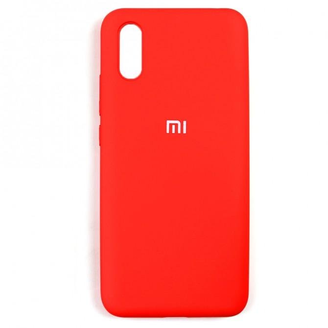 Чохол силіконовий для Xiaomi Redmi 9a Червоний FULL-1