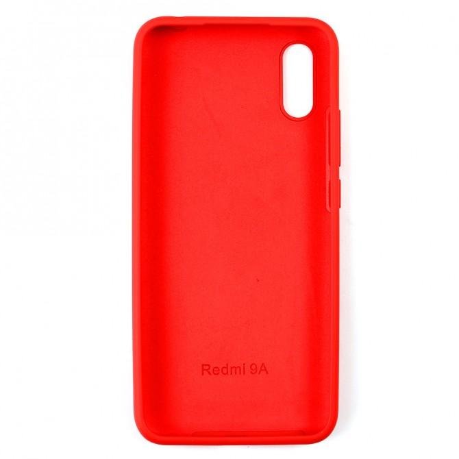 Чохол силіконовий для Xiaomi Redmi 9a Червоний FULL-2