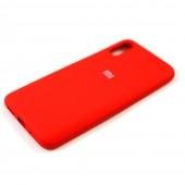 Чохол силіконовий для Xiaomi Redmi 9a Червоний FULL