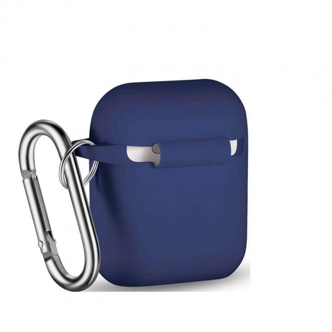 Чехол U-Like Silicone Protective Case For Airpods Cobalt-1