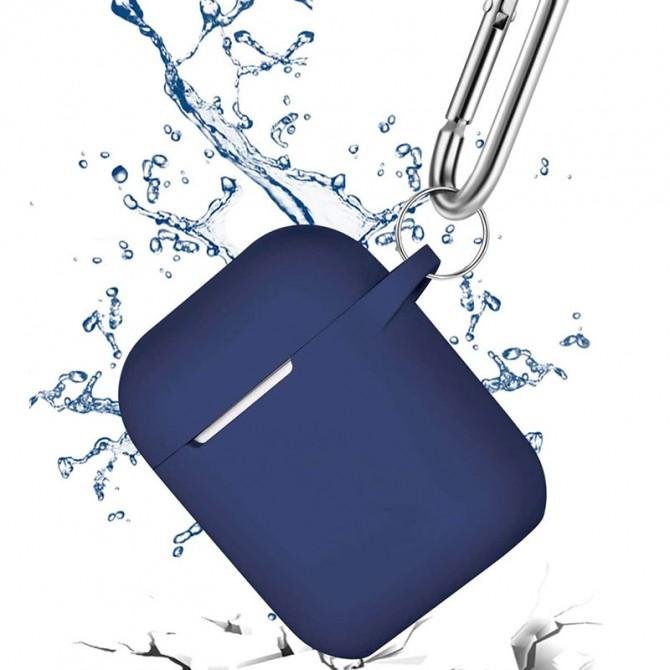 Чехол U-Like Silicone Protective Case For Airpods Cobalt-2