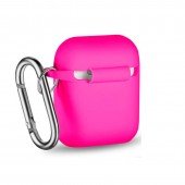 U-Like Silicone Protective Case For Airpods Hot Pink U-Like Silicone Protective Case For Airpods Hot Pink