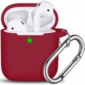 U-Like Silicone Protective Case For Airpods Marsala U-Like Silicone Protective Case For Airpods Marsala