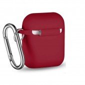 U-Like Silicone Protective Case For Airpods Marsala U-Like Silicone Protective Case For Airpods Marsala