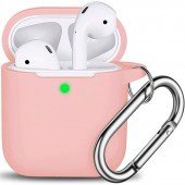 U-Like Silicone Protective Case For Airpods Pink Sand U-Like Silicone Protective Case For Airpods Pink Sand