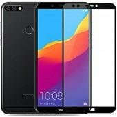 Захисне скло для HUAWEI Y9 2018 Full Glue (0.3 мм, 2.5D, чорне)