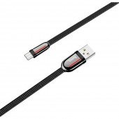 Кабель Hoco U74 Grand MicroUSB Чорний 1m Кабель Hoco U74 Grand MicroUSB Чорний 1m