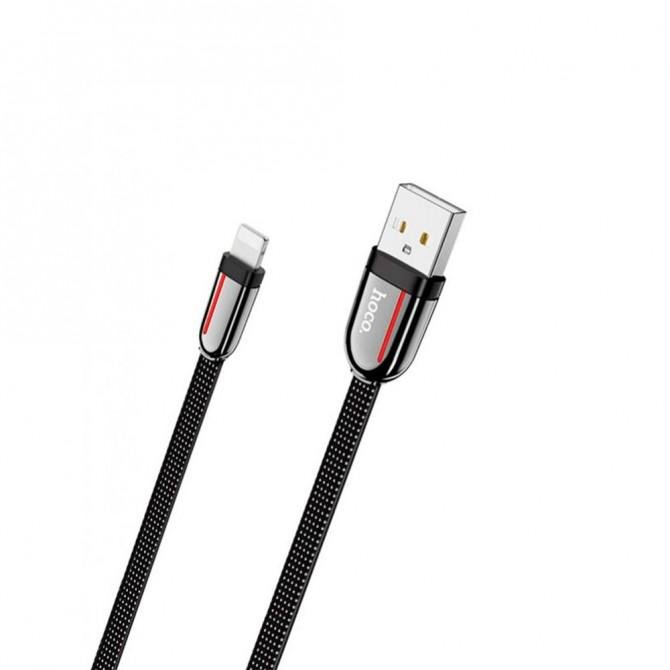 Кабель Hoco U74 Grand Lightning Чёрный 1m-1