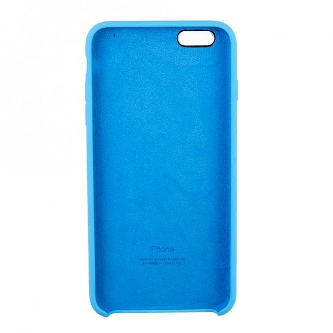 Чехол силиконовый для iPhone 6/6s Plus Светло Синий-2
