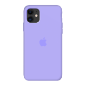 Оригинальный силиконовый чехол для iPhone 11 Лиловый FULL Оригинальный силиконовый чехол для iPhone 11 Лиловый FULL