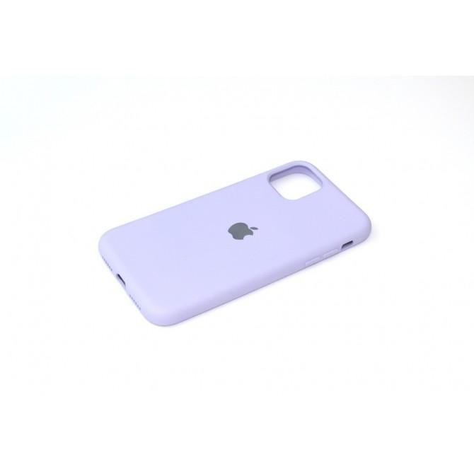 Оригінальний силіконовий чохол для iPhone 11 Ліловий FULL-2