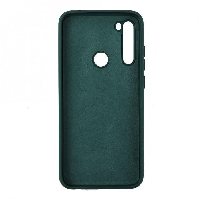 Чехол силиконовый для Xiaomi Redmi Note 8T Темно Зелений FULL-2