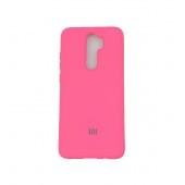Чехол Original Soft Case Xiaomi Redmi 9 Ярко Розовый FULL
