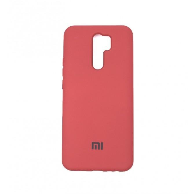Чехол Original Soft Case Xiaomi Redmi 9 Вишневый FULL