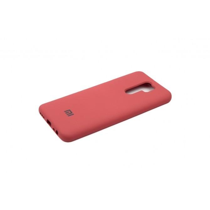 Чехол Original Soft Case Xiaomi Redmi 9 Вишневый FULL-1