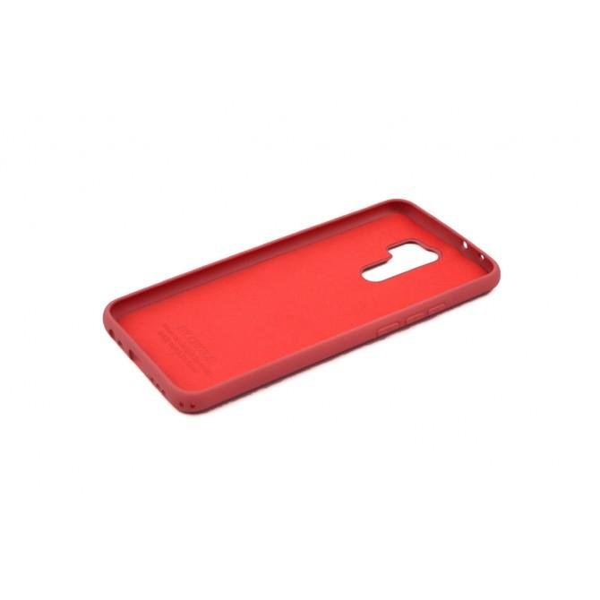 Чехол Original Soft Case Xiaomi Redmi 9 Вишневый FULL-2