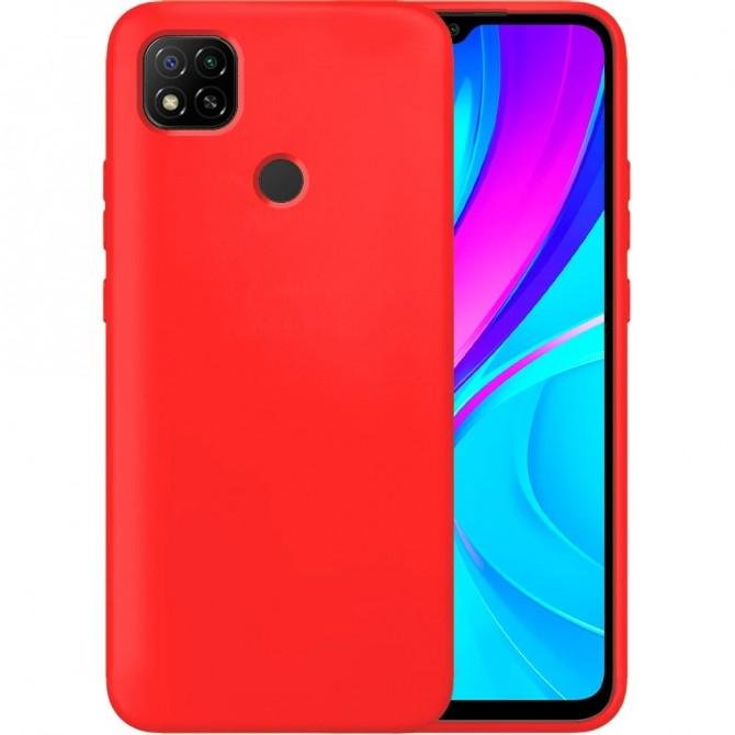 Original Soft Case Xiaomi Redmi 9c Вишневий FULL
