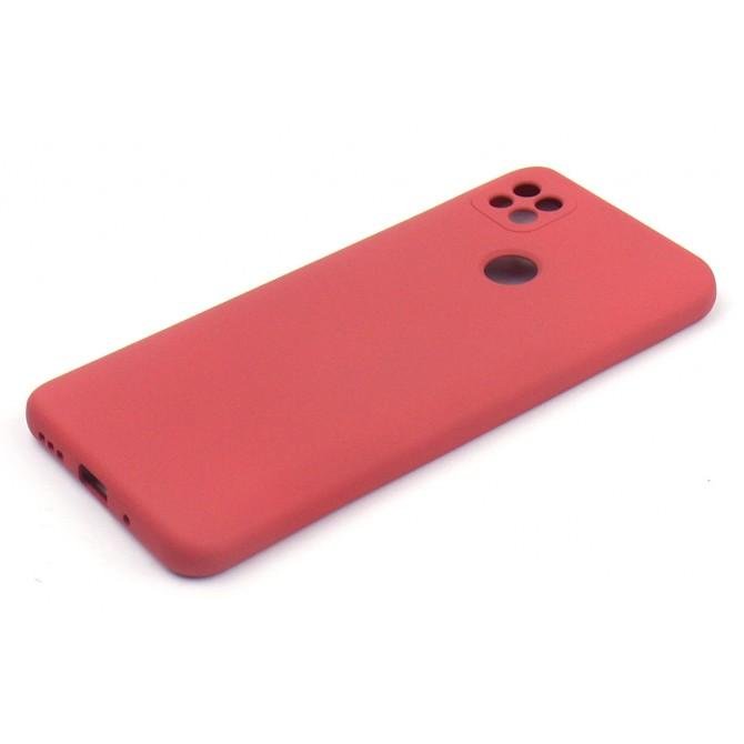 Original Soft Case Xiaomi Redmi 9c Вишневий FULL-1