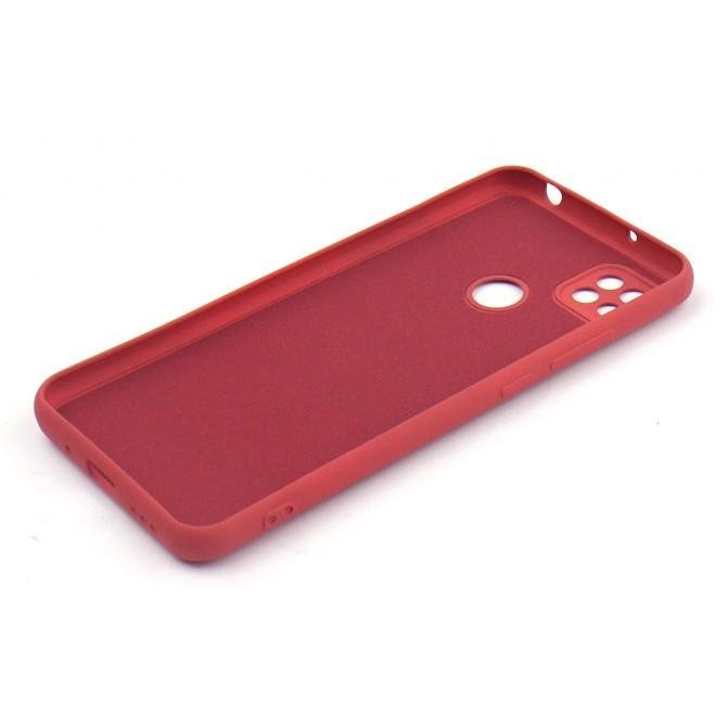 Original Soft Case Xiaomi Redmi 9c Вишневий FULL-3