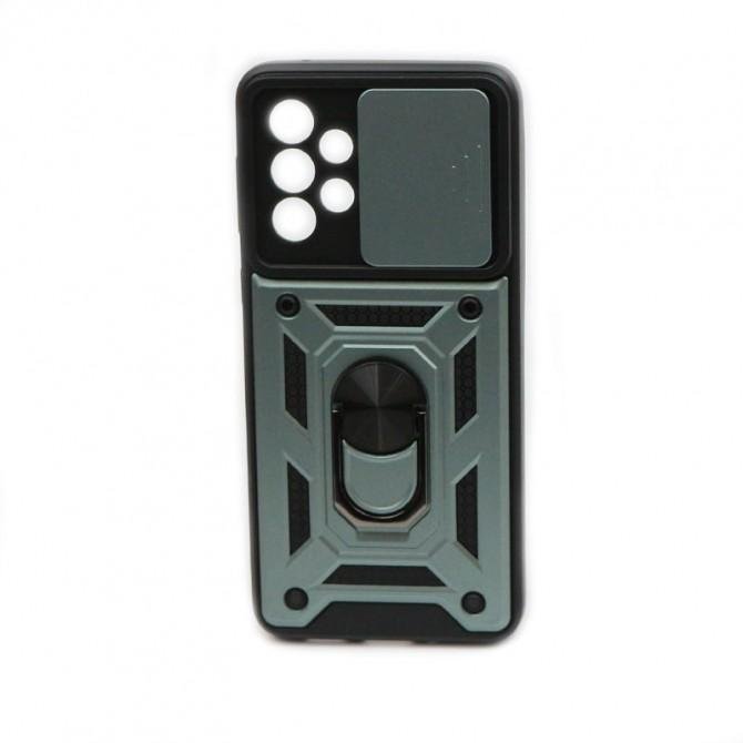 Чехол HONOR Hard Defence Series Samsung A336 Galaxy A33 5G Green (with Camshield and magnet)