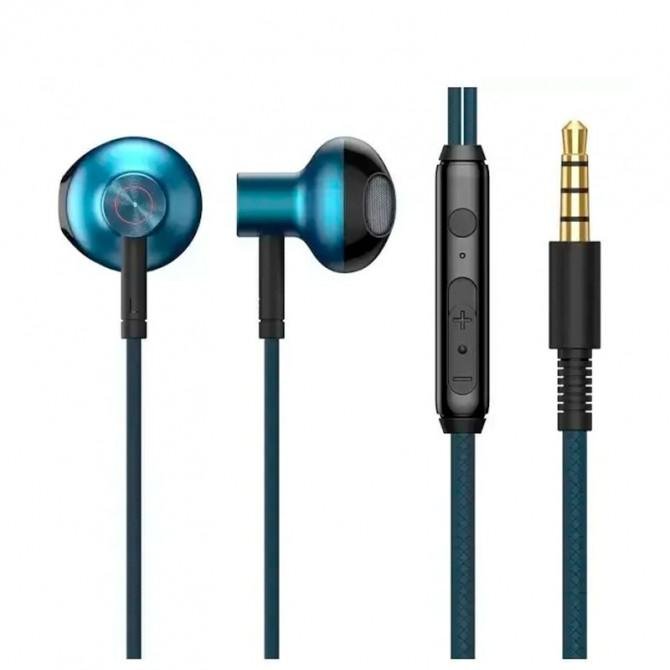 Наушники Baseus H19 Blue with mic + button call answering + volume control (NGH16-01)