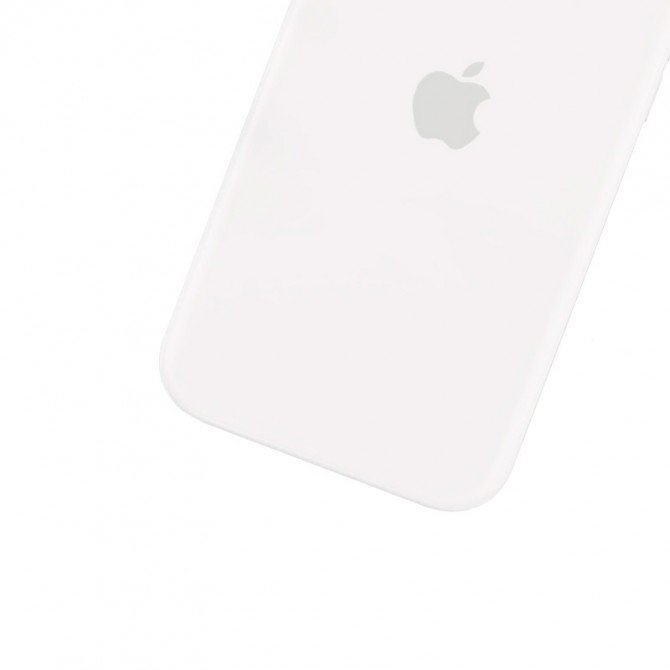 Оригинальный силиконовый чехол для iPhone 13 mini Белый FULL-1