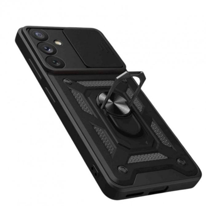 Чехол HONOR Hard Defence Series Samsung A075 Galaxy A07 Black (with Camshield and magnet)-1