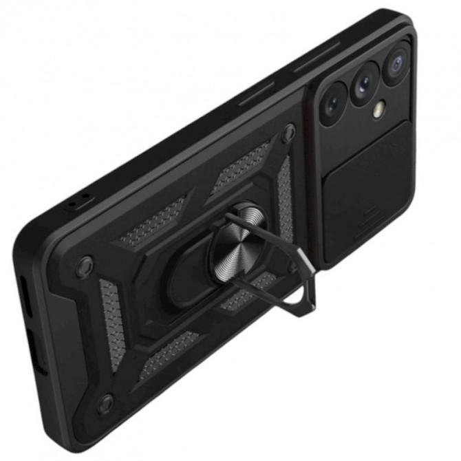 Чехол HONOR Hard Defence Series Samsung A075 Galaxy A07 Black (with Camshield and magnet)-2