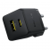 Мережевий зарядний пристрій 1USB+Type-C Baseus Fast Charger 20W EU Cluster Black + Type-C to Type-C