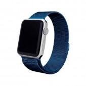 Ремешок для Apple Watch 42/44mm Steel Milanese Loop Dark Blue