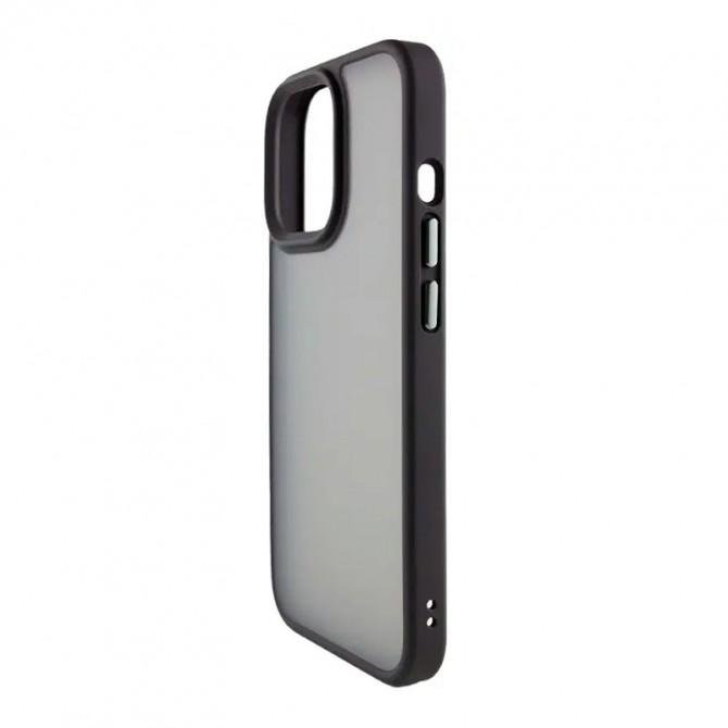 Чохол TPU+PC Metal Buttons для Apple iPhone 13 Pro (6.1") Чорний-1