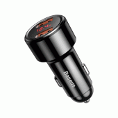АЗП 2USB Baseus with Display 6A (CCMLC20a-01) Black АЗП 2USB Baseus with Display 6A (CCMLC20a-01) Black