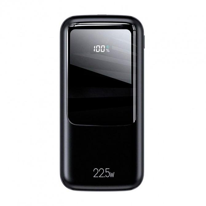 Повербанк Usams US-CD177 PB58 Dual QC+PD Digital Display 22.5W 20000mAh Black
