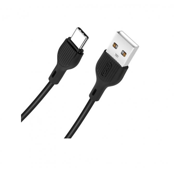 Кабель XO NB200 Type-C 2.1A/2m Black-1