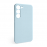 Чехол Original Soft Case Samsung A245 Galaxy A24 Голубой FULL
