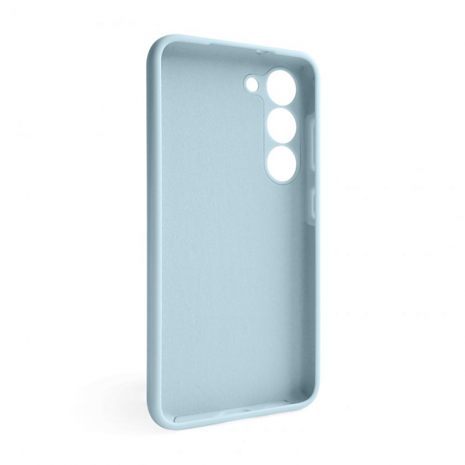 Чехол Original Soft Case Samsung A245 Galaxy A24 Голубой FULL-1