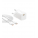Сетевое ЗУ 1Type-C Baseus GaN5 Fast Charger (mini) 1C 25W EU White + Type-C to Type-C