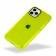 Чехол-накладка силиконовый Clear Neon для Apple iPhone 12/12 Pro Желтый