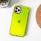 Чехол-накладка силиконовый Clear Neon для Apple iPhone 12/12 Pro Желтый Чехол-накладка силиконовый Clear Neon для Apple iPhone 12/12 Pro Желтый