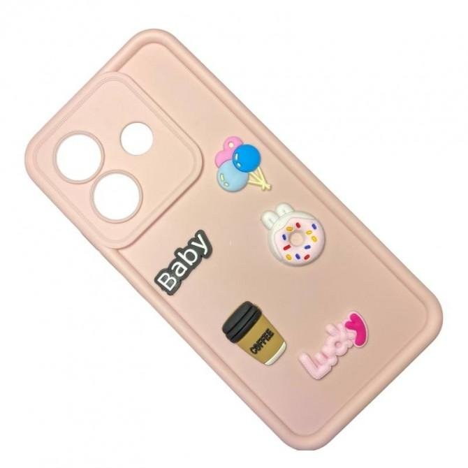 Чехол 3D Coffee&Cookie series for Xiaomi A5 EU Light Pink-2
