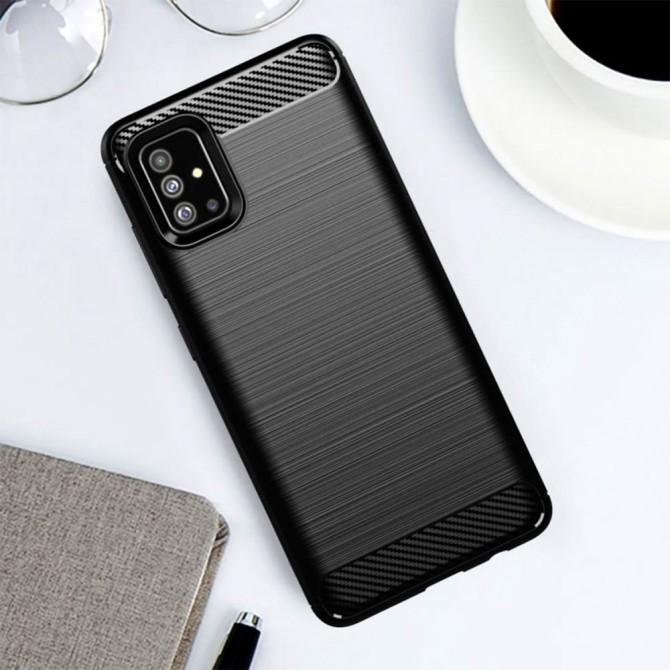 Чехол iPaky Slim Series для Samsung A515 Galaxy A51 Чёрный-3