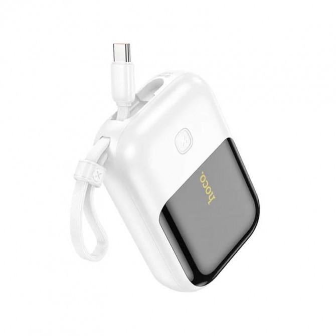 Додаткова батарея Hoco Q20 Fountain 22.5W+PD20W (10000 mAh) White-1