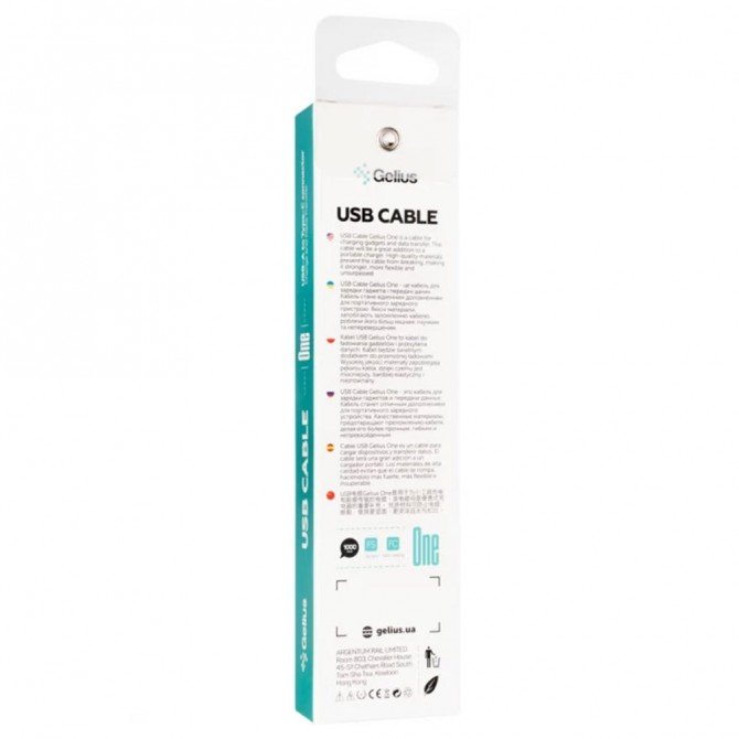 Кабель Gelius One GP-UC119 Type-C White-2