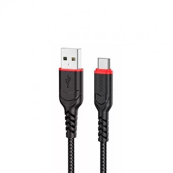 Кабель Hoco X59 Vicrtory Type-C Black 1m