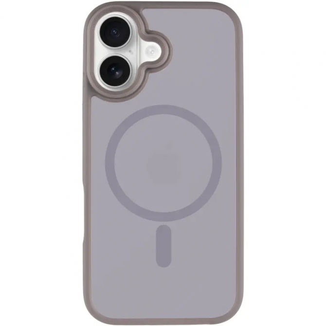 Чохол Matt Magnetic Fit для iPhone 17 Сірий