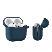 Силиконовый чехол для наушников U-Like Protective Case For Airpods Pro Midnight Blue
