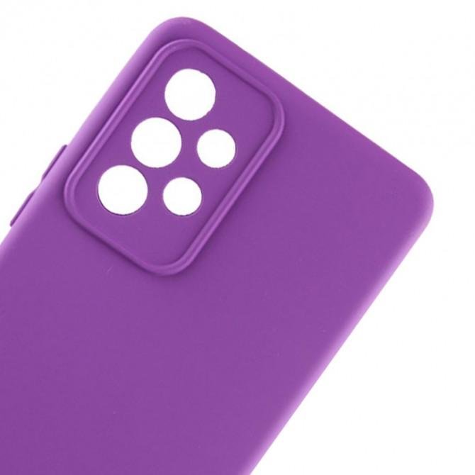 Чехол накладка Original Soft Case Samsung A536 Galaxy A53 Фиолетовый FULL-2