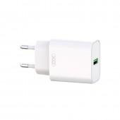 Мережевий зарядний пристрій XO L103 QC3.0 18W White